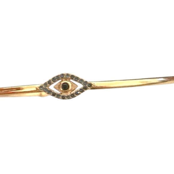 Stella & Dot Protective Evil Eye Pave Cuff Bracelet - Picture 4 of 7